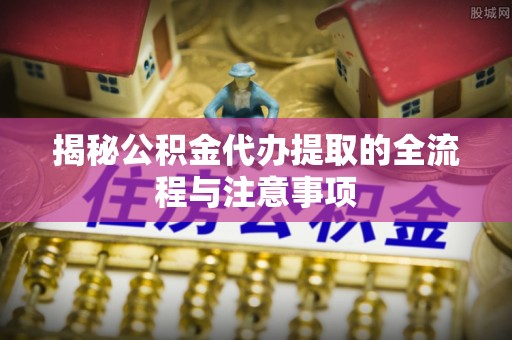 珠山揭秘公积金代办提取的全流程与注意事项